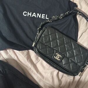 Chanel Lady Braid Lamb Skin Shoulder bag